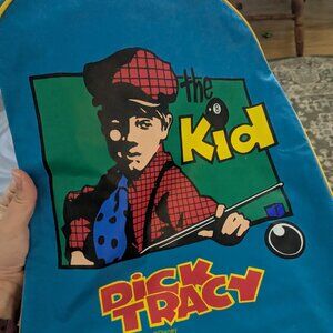 Vintage Blue Dick Tracy Backpack - Like New